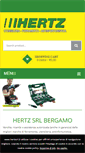 Mobile Screenshot of hertzsrl.it
